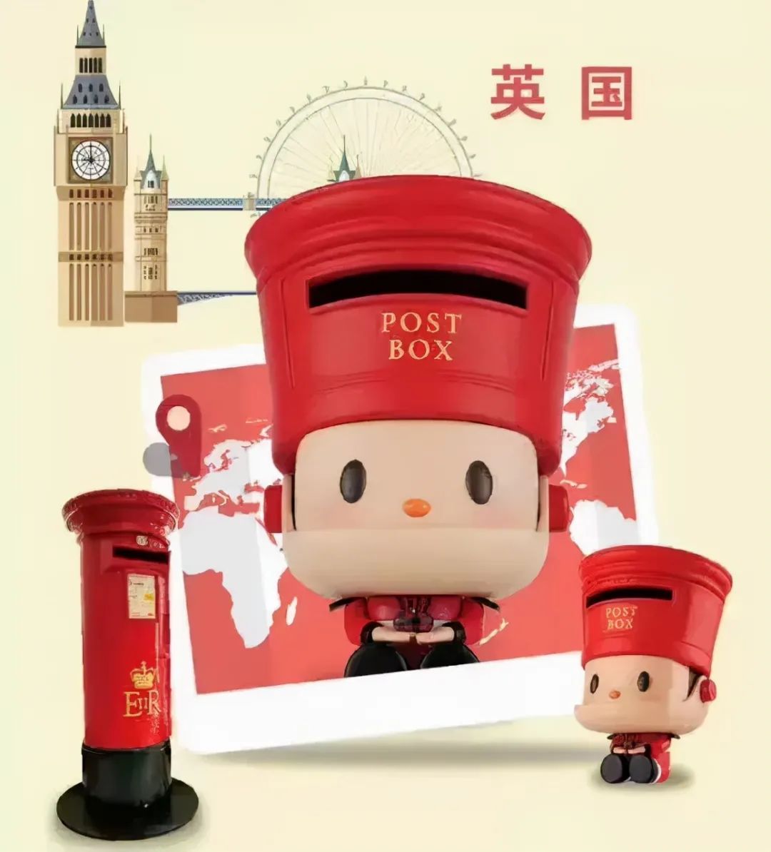 中国邮政出手办，比泡泡玛特还会玩！