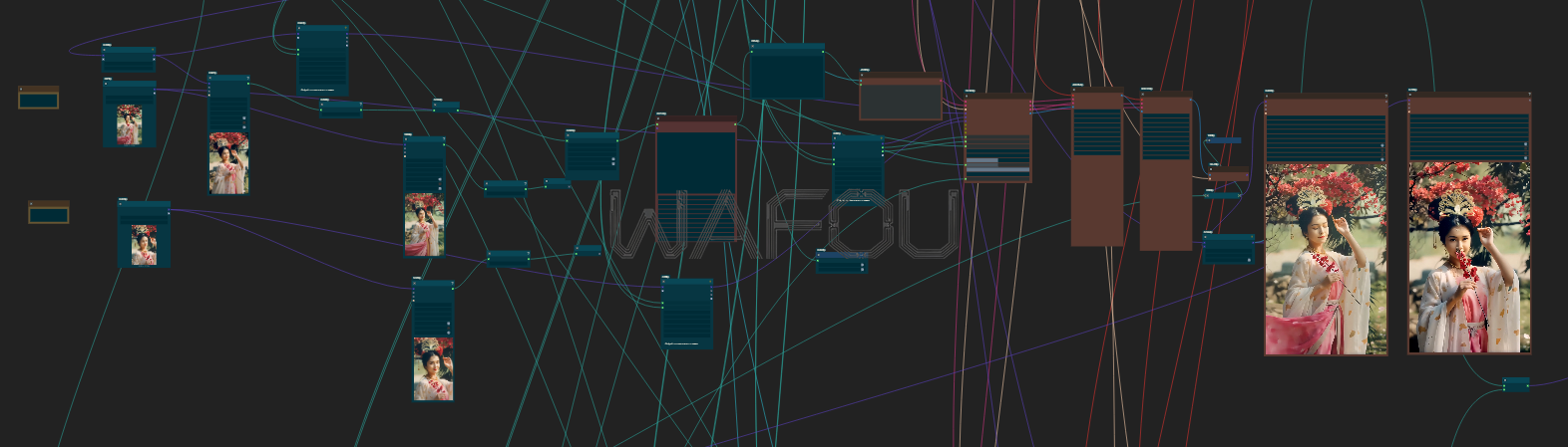 多帧首尾帧wan2.2视频30s一致性强化版-无闪烁超稳定